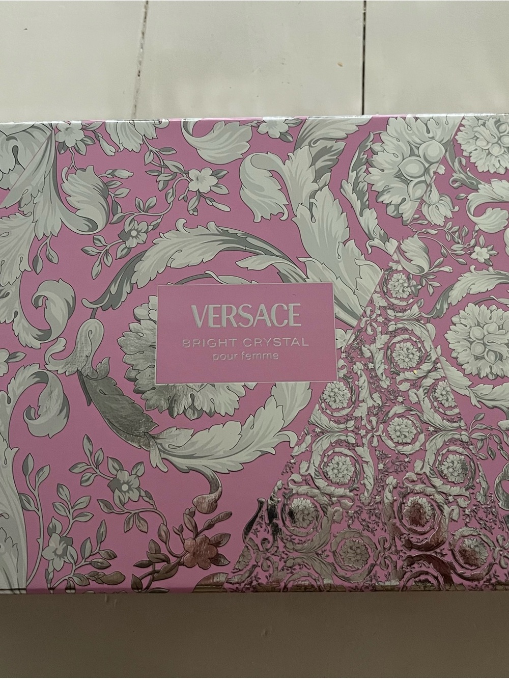 Versace Bright Crystal empty box - Pink
